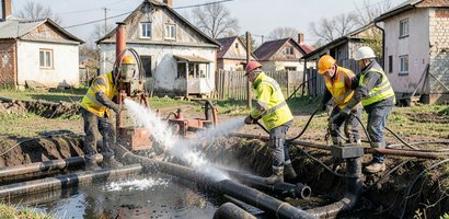 В Беляной Горе начали промывку водопровода после обращения жителей к властям В Беляной Горе начали промывку водопровода после обращения жителей к властям