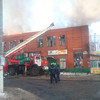 Пожар в центре Тучкова 