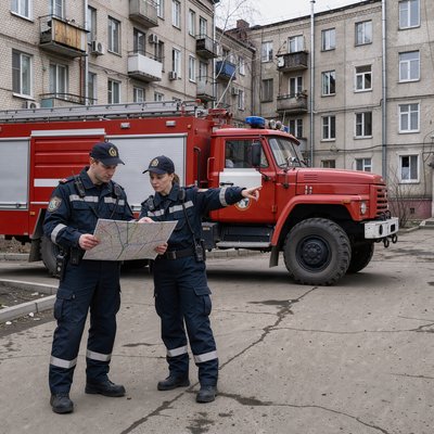 Рузские спасатели отработали навыки ориентирования на местности